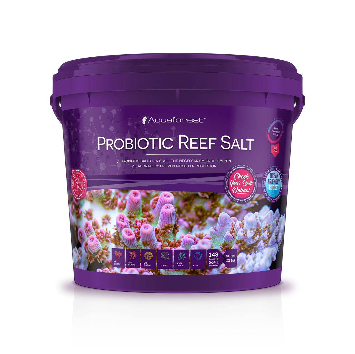 Aquaforest Probiotic Reef Salt Bucket - InStore